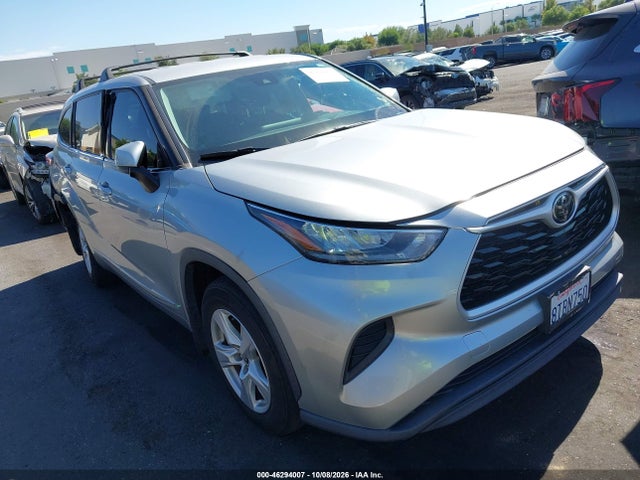 Aukcja sprzedaży 2020 Toyota Highlander L, vin: 5TDCZRBH7LS513161, numer aukcji: 46294007