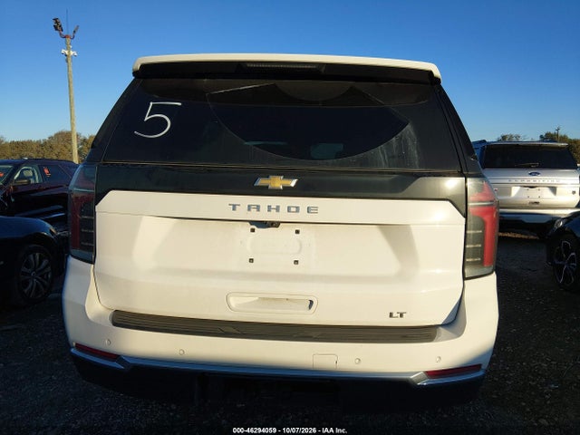 2025 Chevrolet Tahoe 2wd Lt მანქანა იყიდება აუქციონზე, vin: 1GNS5NRD9SR275952, აუქციონის ნომერი: 46294059