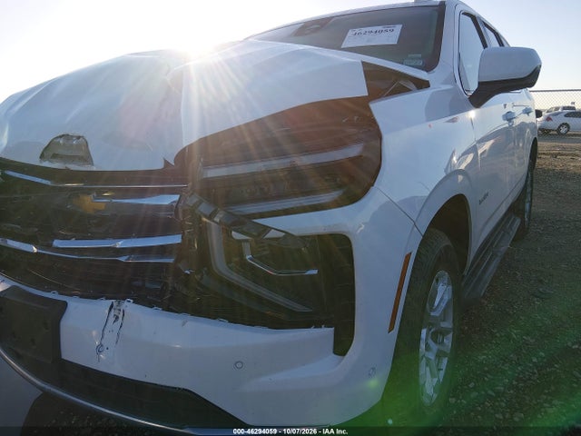 2025 Chevrolet Tahoe 2wd Lt მანქანა იყიდება აუქციონზე, vin: 1GNS5NRD9SR275952, აუქციონის ნომერი: 46294059