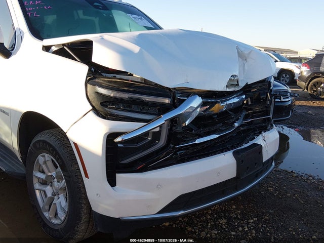 2025 Chevrolet Tahoe 2wd Lt მანქანა იყიდება აუქციონზე, vin: 1GNS5NRD9SR275952, აუქციონის ნომერი: 46294059