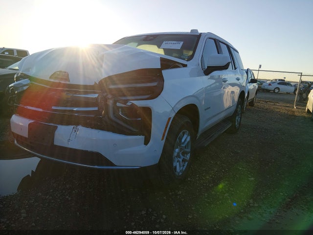 2025 Chevrolet Tahoe 2wd Lt მანქანა იყიდება აუქციონზე, vin: 1GNS5NRD9SR275952, აუქციონის ნომერი: 46294059