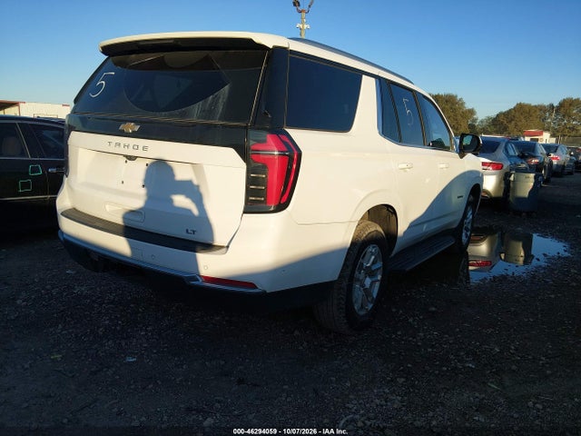 2025 Chevrolet Tahoe 2wd Lt მანქანა იყიდება აუქციონზე, vin: 1GNS5NRD9SR275952, აუქციონის ნომერი: 46294059