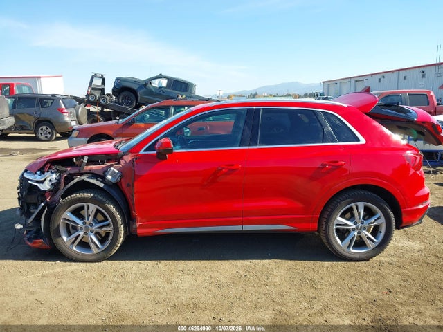 46294090 :رقم المزاد ، WA1FECF39L1006001 vin ، 2020 Audi Q3 Prestige 45 Tfsi S Line Quattro Tiptronic مزاد بيع