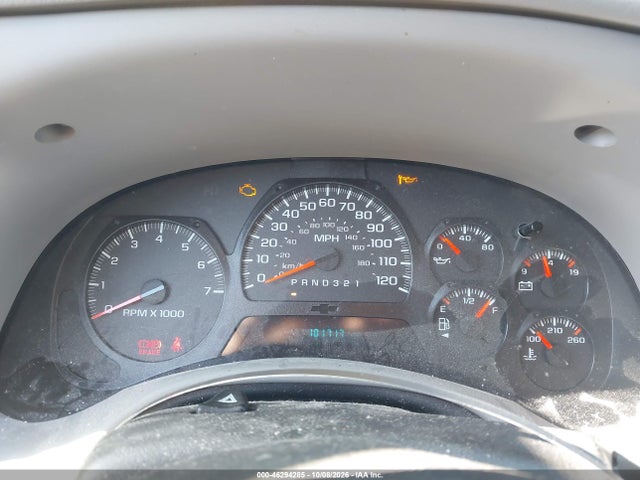 Aukcja sprzedaży 2007 Chevrolet Trailblazer Ls, vin: 1GNDT13SX72171534, numer aukcji: 46294285