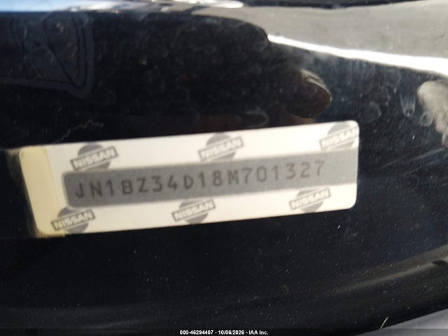 Продаж на аукціоні авто 2008 Nissan 350z, vin: JN1BZ34D18M701327, номер лоту: 46294407