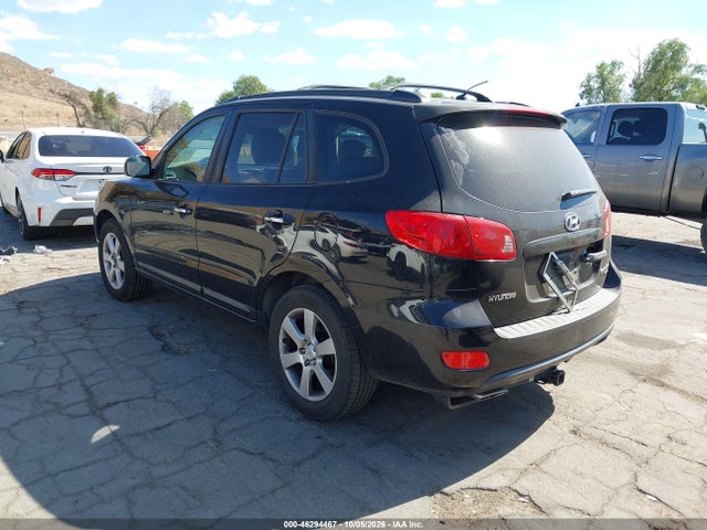 2007 Hyundai Santa Fe Limited/se მანქანა იყიდება აუქციონზე, vin: 5NMSH13E57H040809, აუქციონის ნომერი: 46294467