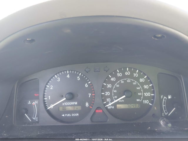 46294511 :رقم المزاد ، 2T1BR12E71C482986 vin ، 2001 Toyota Corolla Le مزاد بيع