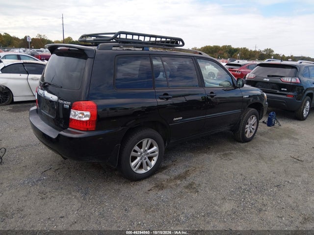 Продаж на аукціоні авто 2006 Toyota Highlander Hybrid Limited V6, vin: JTEEW21A460026063, номер лоту: 46294560