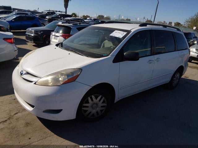 2007 Toyota Sienna Le მანქანა იყიდება აუქციონზე, vin: 5TDZK23C57S090286, აუქციონის ნომერი: 46294578