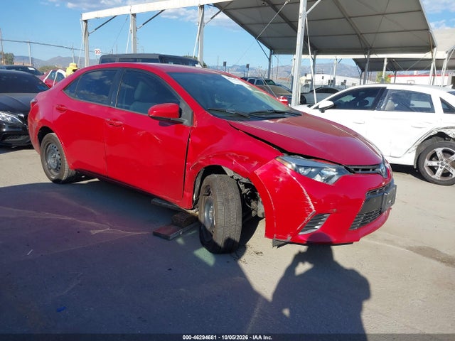 2015 Toyota Corolla Le მანქანა იყიდება აუქციონზე, vin: 5YFBURHE3FP282702, აუქციონის ნომერი: 46294681
