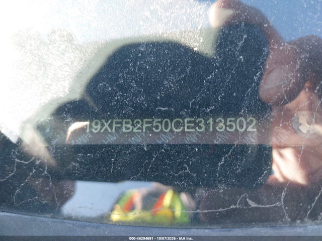 46294691 :رقم المزاد ، 19XFB2F50CE313502 vin ، 2012 Honda Civic Lx مزاد بيع