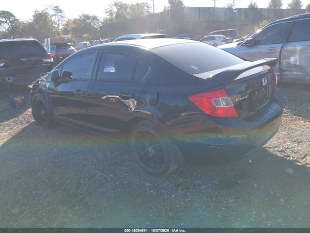 46294691 :رقم المزاد ، 19XFB2F50CE313502 vin ، 2012 Honda Civic Lx مزاد بيع