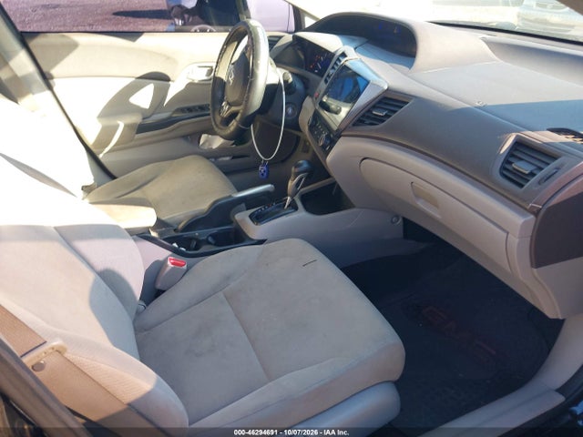 46294691 :رقم المزاد ، 19XFB2F50CE313502 vin ، 2012 Honda Civic Lx مزاد بيع