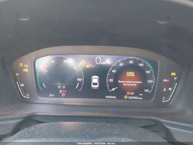 2025 Honda Accord Hybrid Ex-l მანქანა იყიდება აუქციონზე, vin: 1HGCY2F66SA032169, აუქციონის ნომერი: 46294692