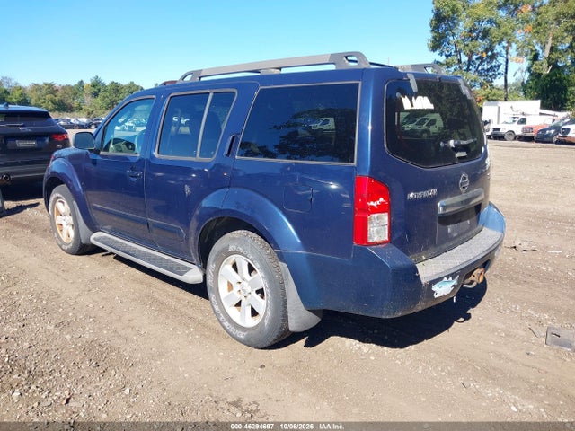 46294697 :رقم المزاد ، 5N1AR18C08C612694 vin ، 2008 Nissan Pathfinder S/le/se مزاد بيع