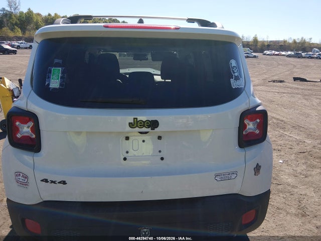 2017 Jeep Renegade Altitude 4x4 მანქანა იყიდება აუქციონზე, vin: ZACCJBBB5HPF10581, აუქციონის ნომერი: 46294740