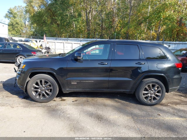 2016 Jeep Grand Cherokee Limited 75th Anniversary მანქანა იყიდება აუქციონზე, vin: 1C4RJFBG0GC498968, აუქციონის ნომერი: 46294748
