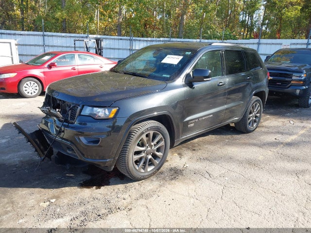 2016 Jeep Grand Cherokee Limited 75th Anniversary მანქანა იყიდება აუქციონზე, vin: 1C4RJFBG0GC498968, აუქციონის ნომერი: 46294748