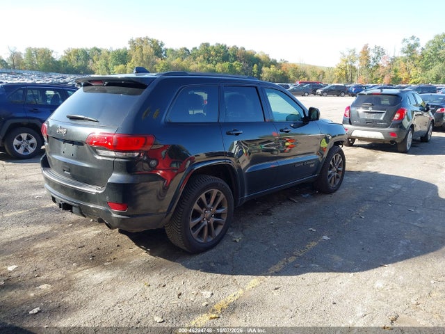 2016 Jeep Grand Cherokee Limited 75th Anniversary მანქანა იყიდება აუქციონზე, vin: 1C4RJFBG0GC498968, აუქციონის ნომერი: 46294748