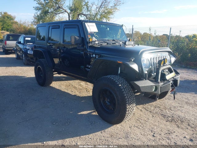 2017 Jeep Wrangler Unlimited Sahara მანქანა იყიდება აუქციონზე, vin: 1C4BJWEG6HL702770, აუქციონის ნომერი: 46294841