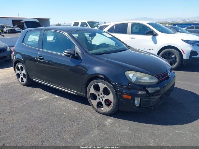 2012 Volkswagen Gti 2-door მანქანა იყიდება აუქციონზე, vin: WVWEV7AJ3CW342826, აუქციონის ნომერი: 46295039