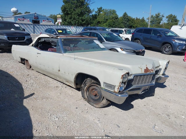 Продаж на аукціоні авто 1968 Cadillac Deville, vin: F8164571, номер лоту: 46295105
