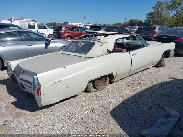 Продаж на аукціоні авто 1968 Cadillac Deville, vin: F8164571, номер лоту: 46295105