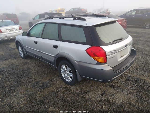 2005 Subaru Outback 2.5i მანქანა იყიდება აუქციონზე, vin: 4S4BP61C256336751, აუქციონის ნომერი: 46295125