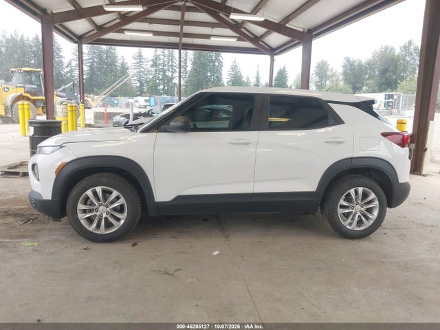 Aukcja sprzedaży 2021 Chevrolet Trailblazer Fwd Ls, vin: KL79MMS24MB181161, numer aukcji: 46295127