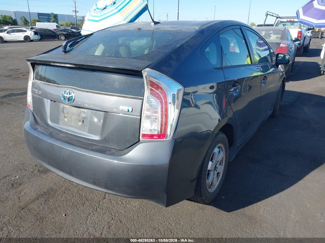 46295263 :رقم المزاد ، JTDKN3DU9C5431761 vin ، 2012 Toyota Prius Three مزاد بيع