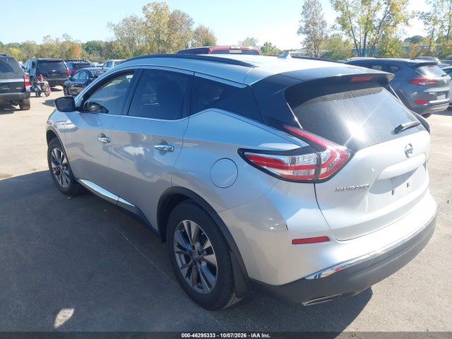 2015 Nissan Murano Sv მანქანა იყიდება აუქციონზე, vin: 5N1AZ2MH6FN286921, აუქციონის ნომერი: 46295333