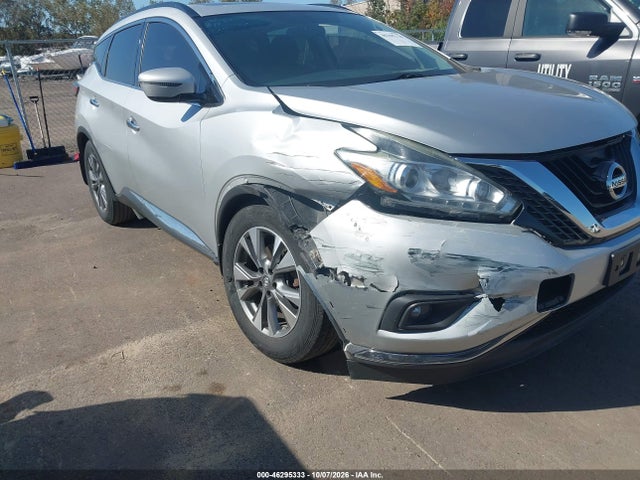 2015 Nissan Murano Sv მანქანა იყიდება აუქციონზე, vin: 5N1AZ2MH6FN286921, აუქციონის ნომერი: 46295333