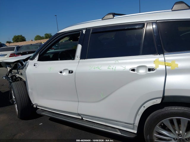 46295400 :رقم المزاد ، 5TDEBRCH6RS636471 vin ، 2024 Toyota Highlander Hybrid Platinum مزاد بيع
