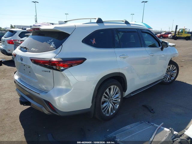 46295400 :رقم المزاد ، 5TDEBRCH6RS636471 vin ، 2024 Toyota Highlander Hybrid Platinum مزاد بيع