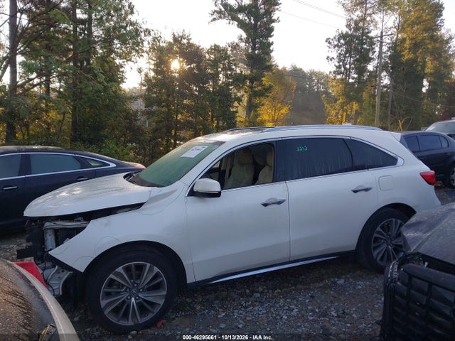 2017 Acura Mdx Technology Package მანქანა იყიდება აუქციონზე, vin: 5FRYD4H50HB012076, აუქციონის ნომერი: 46295661
