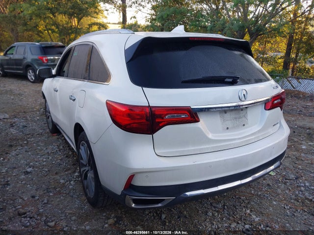 2017 Acura Mdx Technology Package მანქანა იყიდება აუქციონზე, vin: 5FRYD4H50HB012076, აუქციონის ნომერი: 46295661