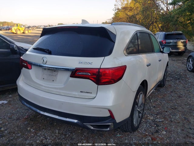 2017 Acura Mdx Technology Package მანქანა იყიდება აუქციონზე, vin: 5FRYD4H50HB012076, აუქციონის ნომერი: 46295661