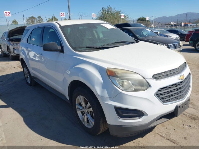 Aukcja sprzedaży 2017 Chevrolet Equinox Ls, vin: 2GNALBEK4H1534269, numer aukcji: 46295679