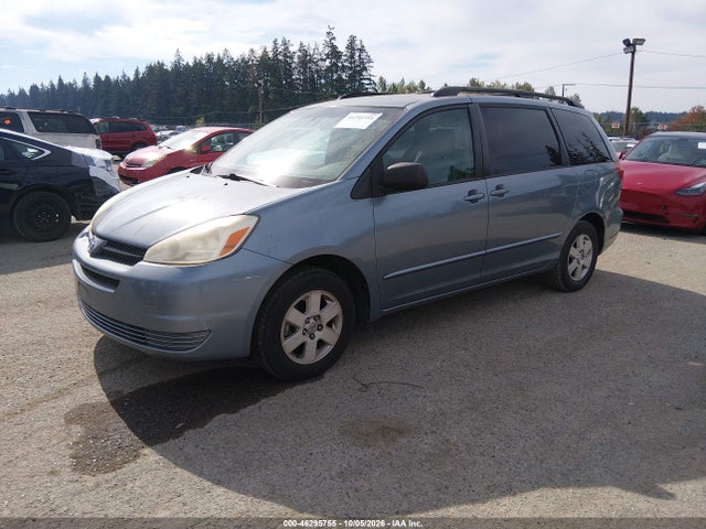 2004 Toyota Sienna Le მანქანა იყიდება აუქციონზე, vin: 5TDZA23C44S041448, აუქციონის ნომერი: 46295755