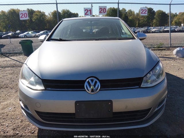 Продажа на аукционе авто 2016 Volkswagen Golf Tsi S 4-door, vin: 3VW217AU9GM056670, номер лота: 46295786
