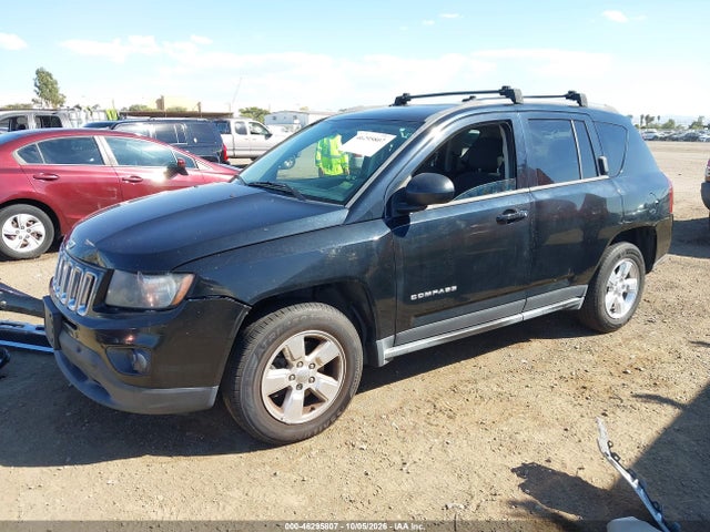 2014 Jeep Compass Sport მანქანა იყიდება აუქციონზე, vin: 1C4NJCBA8ED843180, აუქციონის ნომერი: 46295807