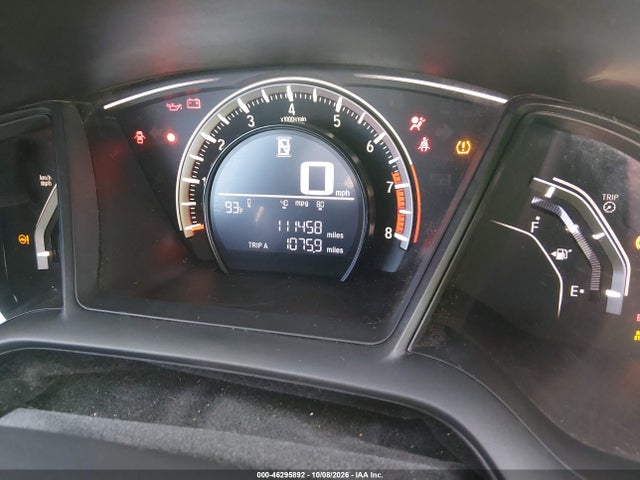 46295892 :رقم المزاد ، 19XFC2F53GE064504 vin ، 2016 Honda Civic Lx مزاد بيع