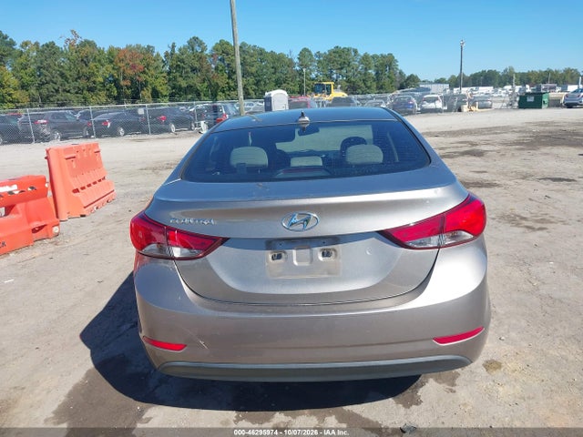 Продаж на аукціоні авто 2016 Hyundai Elantra Se, vin: 5NPDH4AE7GH794679, номер лоту: 46295974