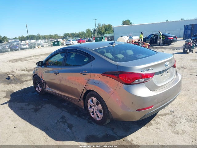 Продаж на аукціоні авто 2016 Hyundai Elantra Se, vin: 5NPDH4AE7GH794679, номер лоту: 46295974