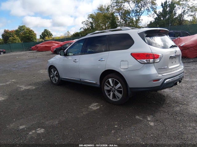 Продажа на аукционе авто 2015 Nissan Pathfinder Platinum/s/sl/sv, vin: 5N1AR2MM5FC619750, номер лота: 46296003