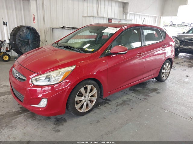 46296119 :رقم المزاد ، KMHCU5AE3EU174469 vin ، 2014 Hyundai Accent Se مزاد بيع