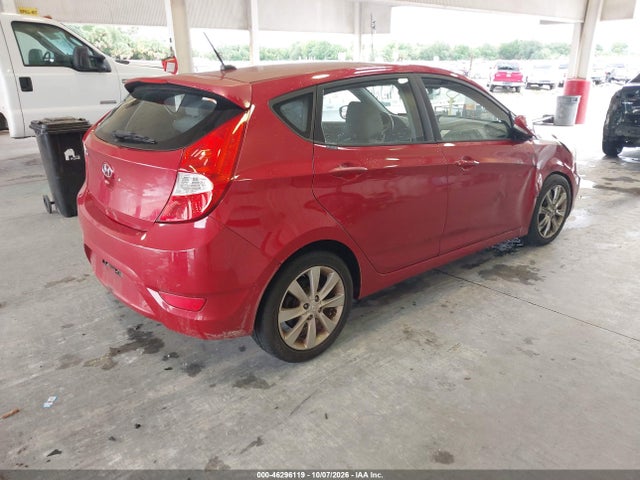 46296119 :رقم المزاد ، KMHCU5AE3EU174469 vin ، 2014 Hyundai Accent Se مزاد بيع