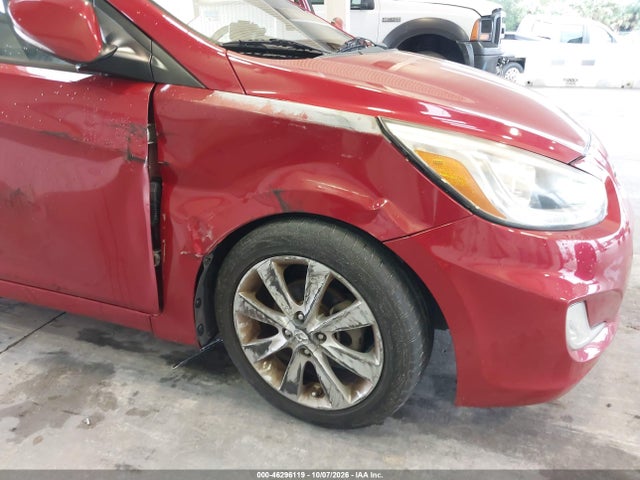 46296119 :رقم المزاد ، KMHCU5AE3EU174469 vin ، 2014 Hyundai Accent Se مزاد بيع
