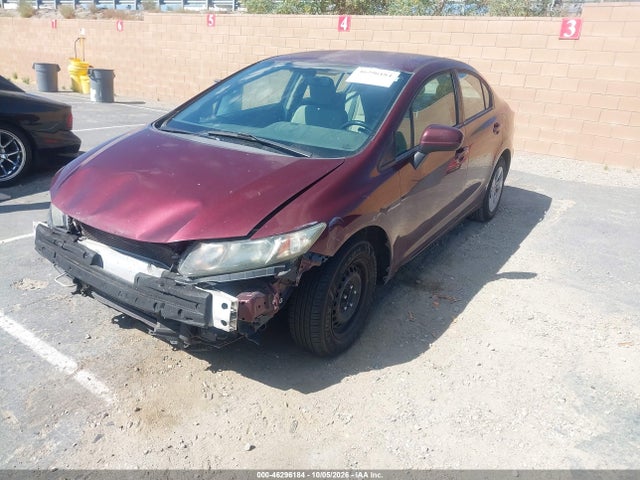 2014 Honda Civic Lx მანქანა იყიდება აუქციონზე, vin: 19XFB2F59EE212431, აუქციონის ნომერი: 46296184