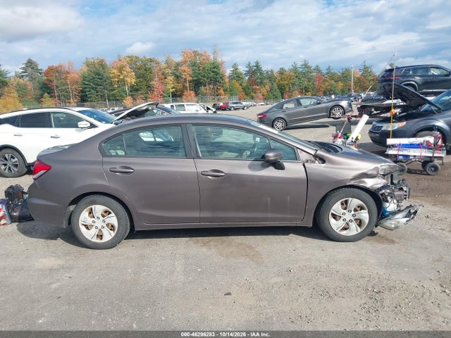 Продаж на аукціоні авто 2014 Honda Civic Lx, vin: 2HGFB2F51EH535555, номер лоту: 46296283
